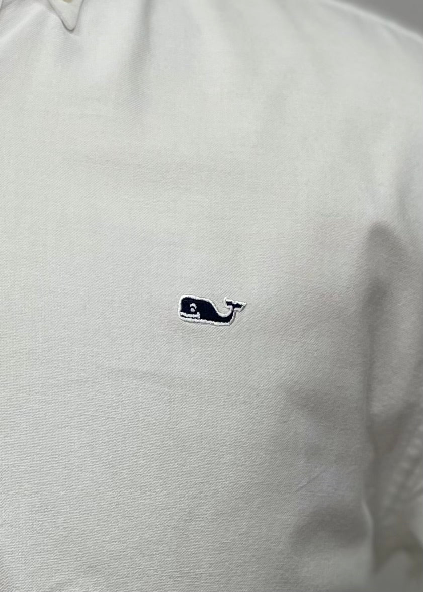 Camisa de botones Vineyard Vines 🐳  Color blanco Talla S Entalle Regular