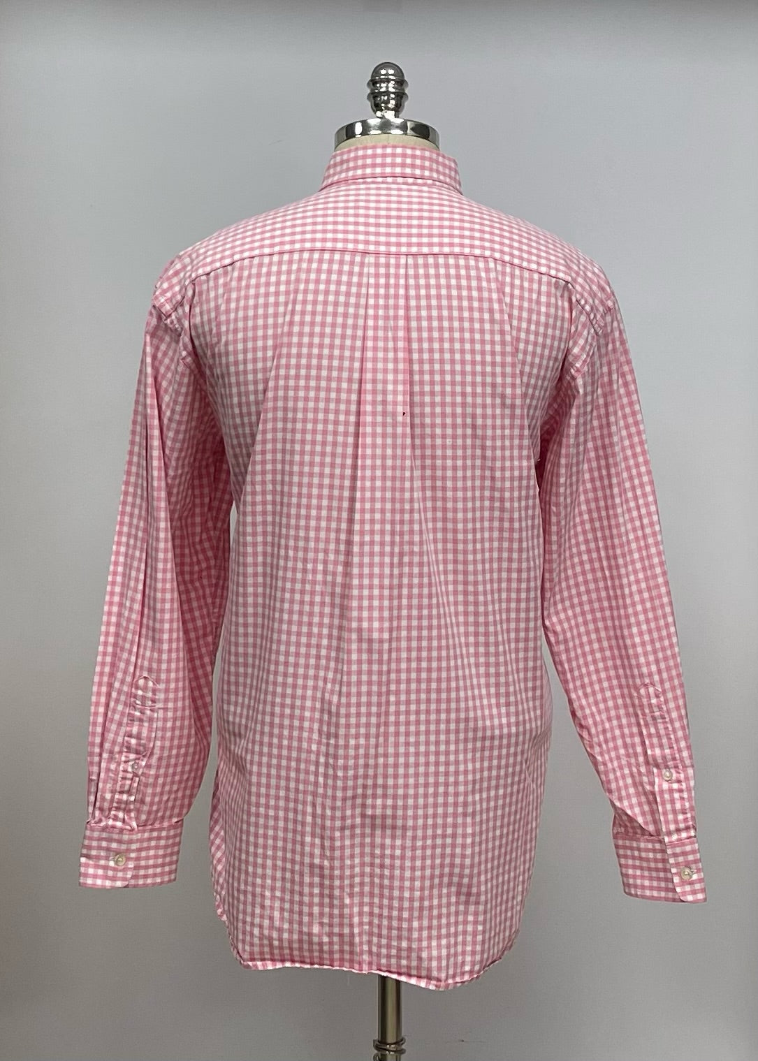 Camisa de cuadros Vineyard Vines 🐳 de cuadros gingham en color rosado y blanco Talla L Entalle Regular