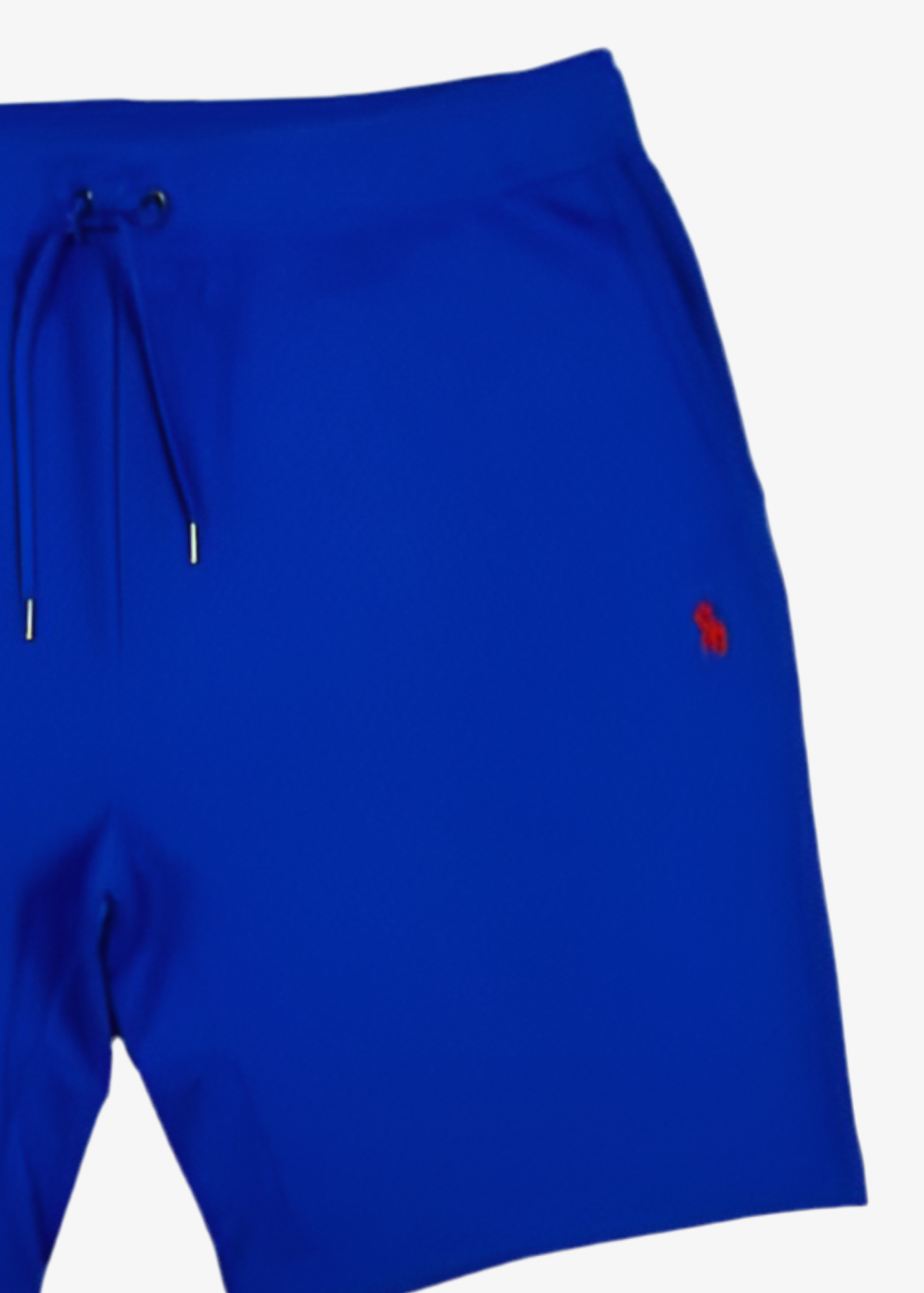 Short Lounge Polo Ralph Lauren 🏇🏼 color azul intenso y logo en rojo Talla XXL