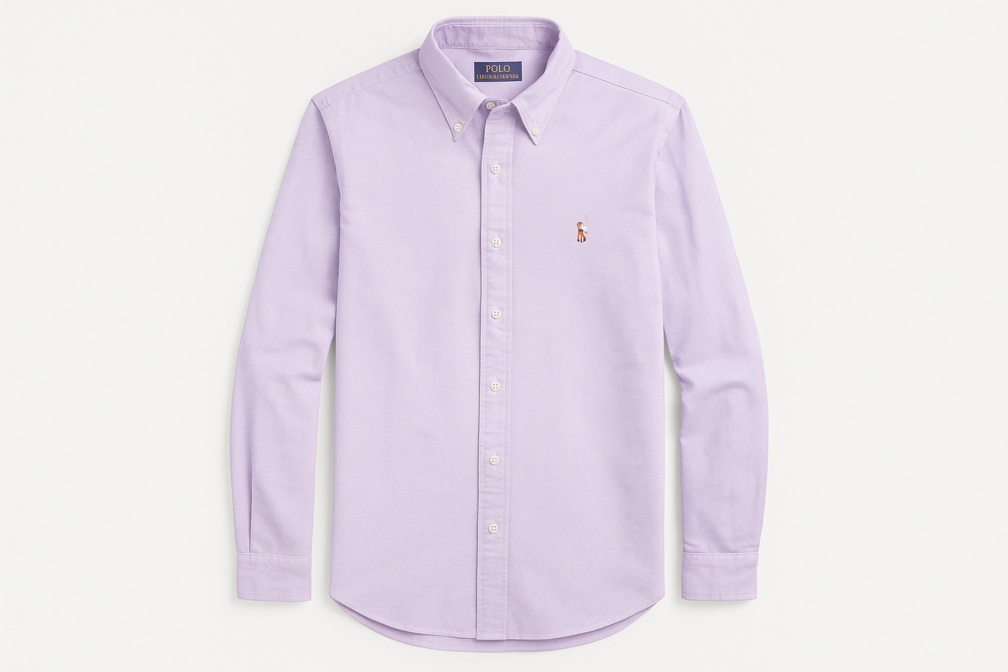 Camisa de botones Polo Ralph Lauren 🏇🏼  en color Lila Talla M Entalle Regular