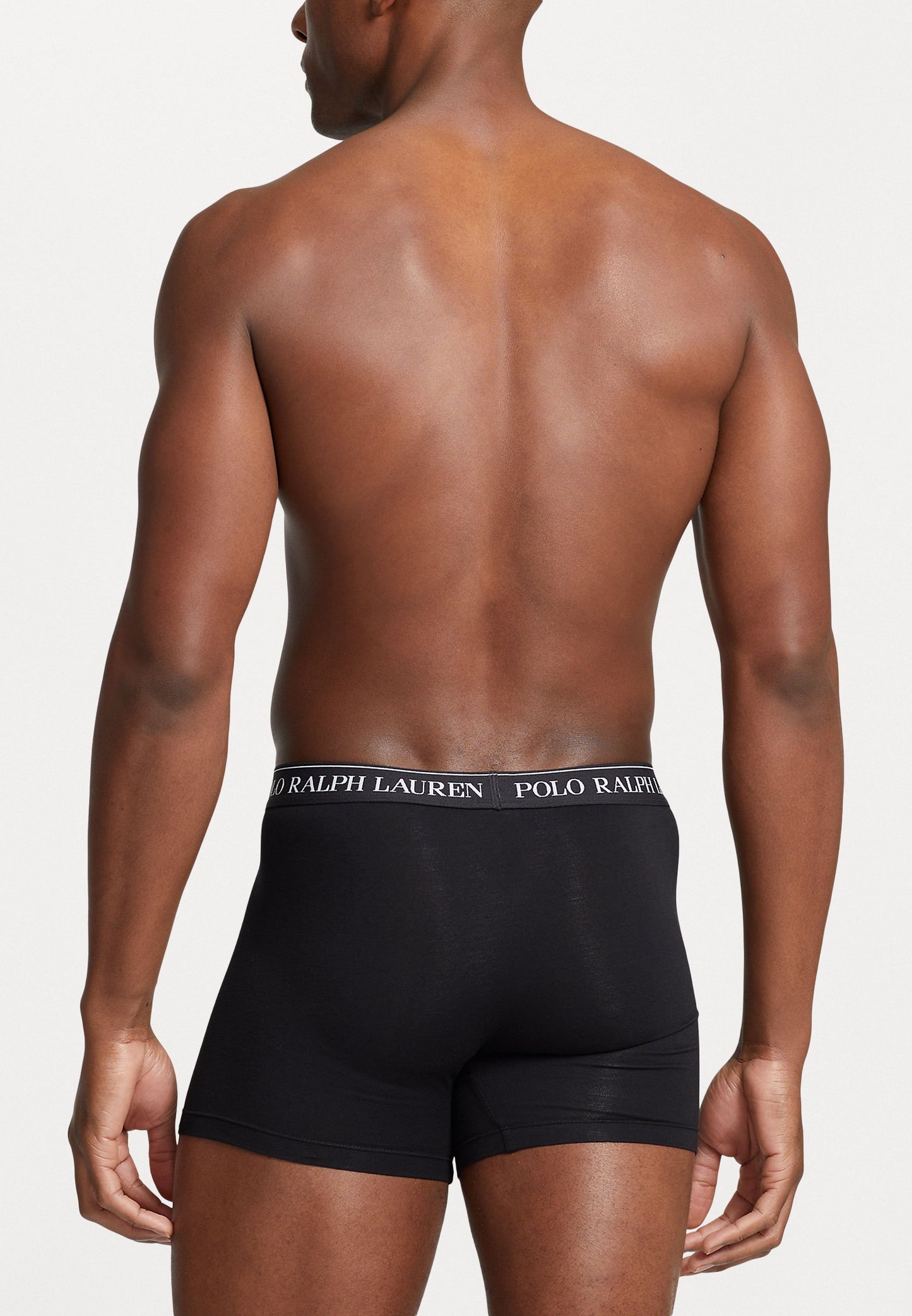 Paquete de 3 Boxer Briefs Polo Ralph Lauren 🏇🏼 Classic Fit Tela algodón stretch color negro Talla XL