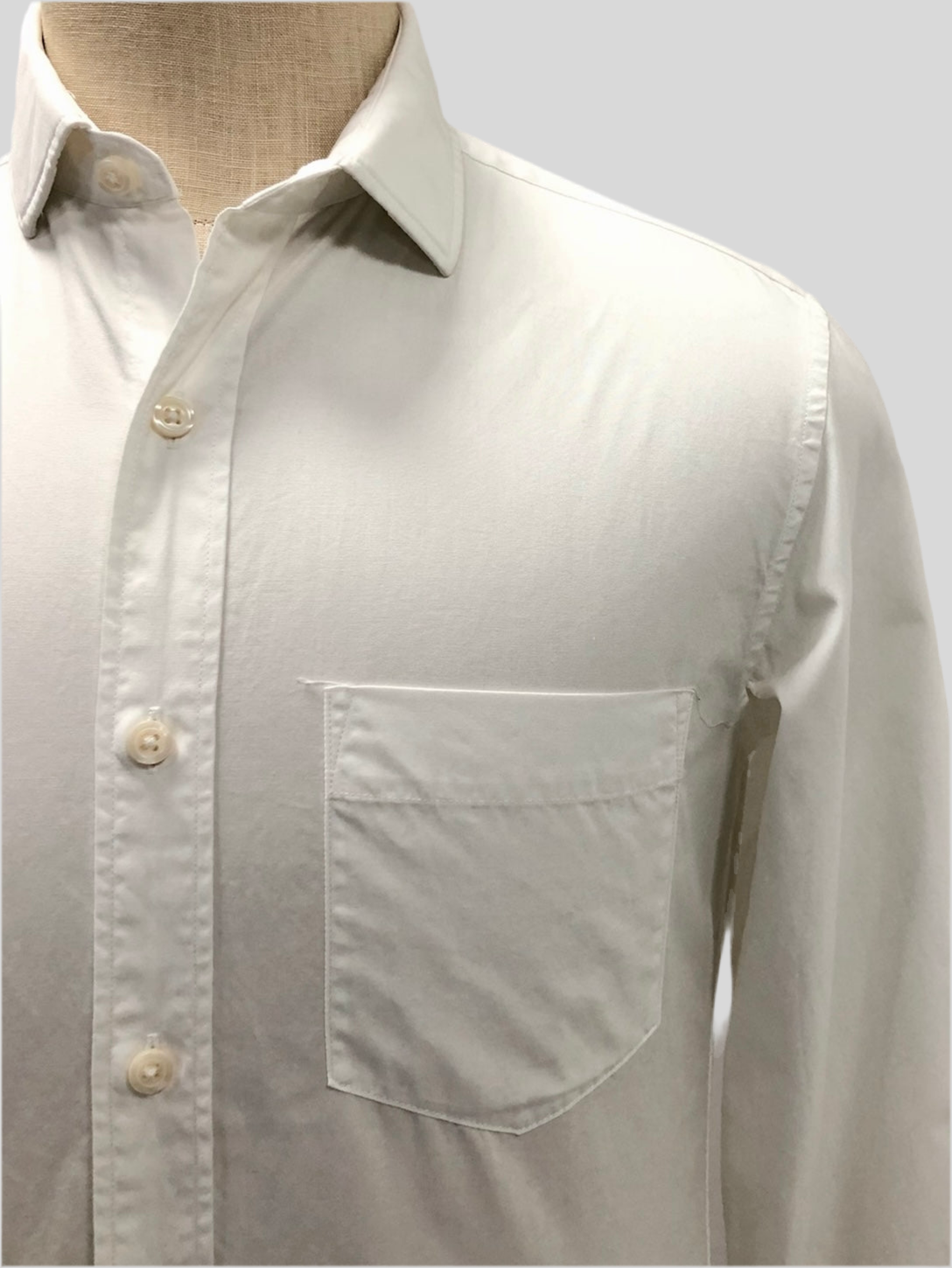 Camisa J.Crew 🇺🇸 color blanco Talla S Entalle Regular