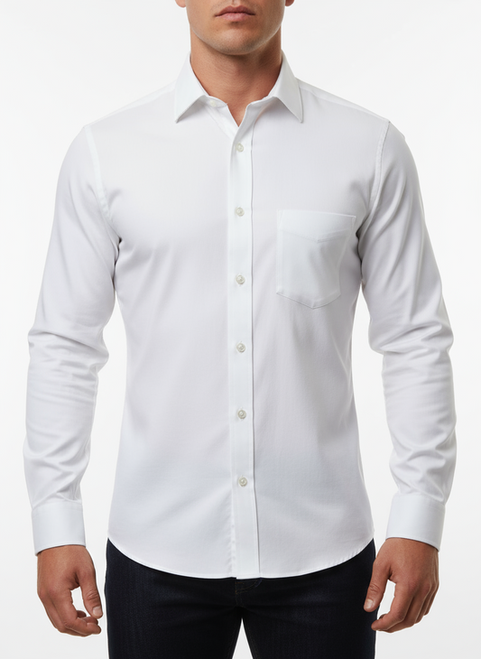 Camisa J.Crew 🇺🇸 color blanco Talla S Entalle Regular