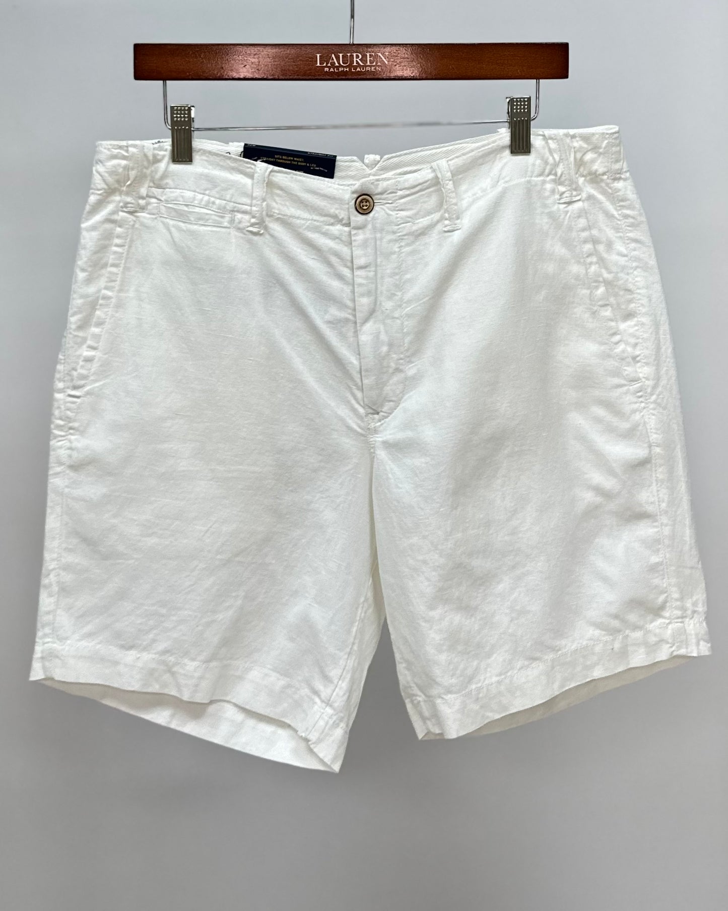 Short Casual Polo Ralph Lauren de lino color Blanco Talla 32, 34, 36 y 38