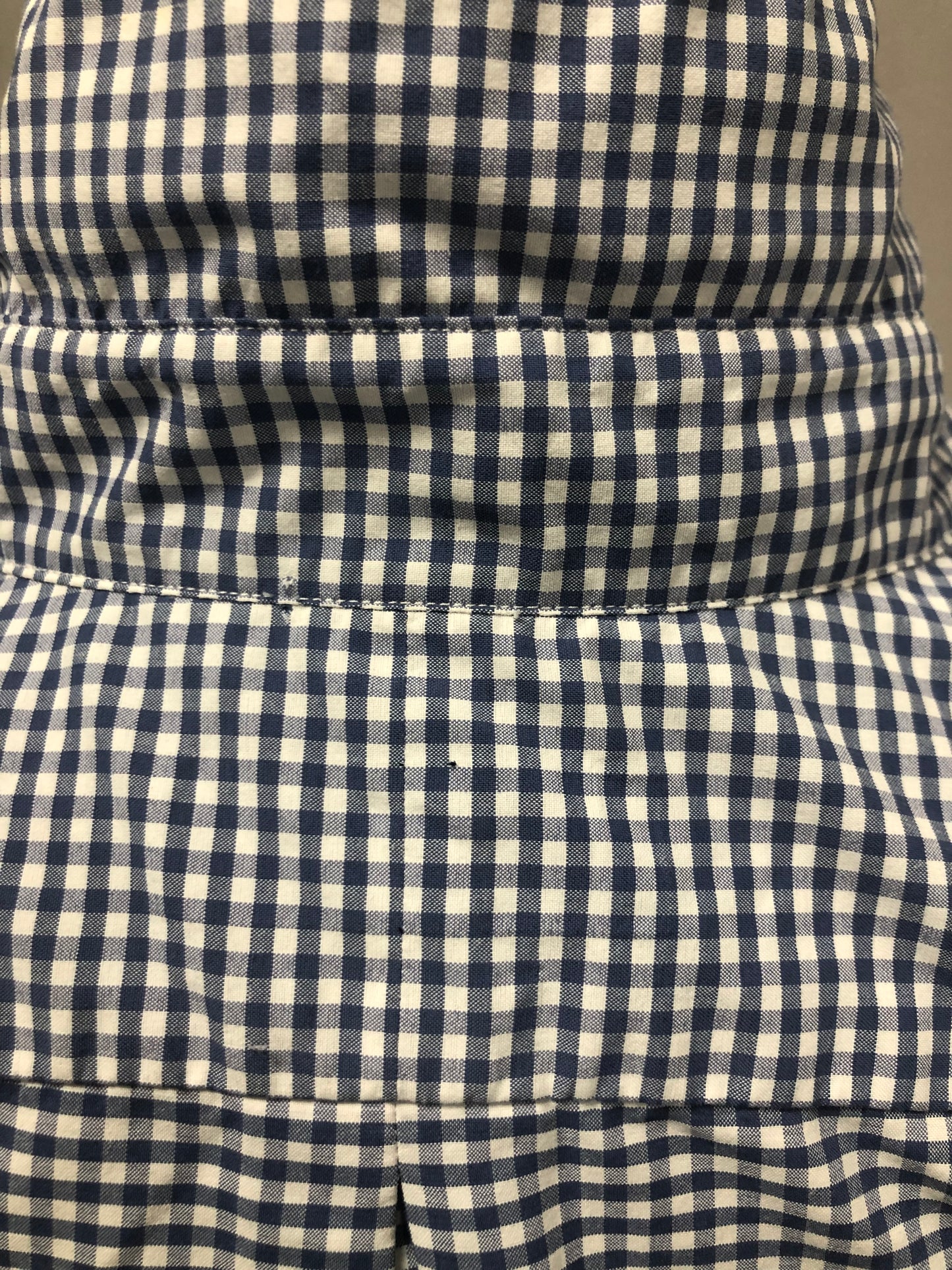Camisa Polo Ralph Lauren 🏇🏼 de cuadros gingham celeste y blanco Talla M Entalle Regular