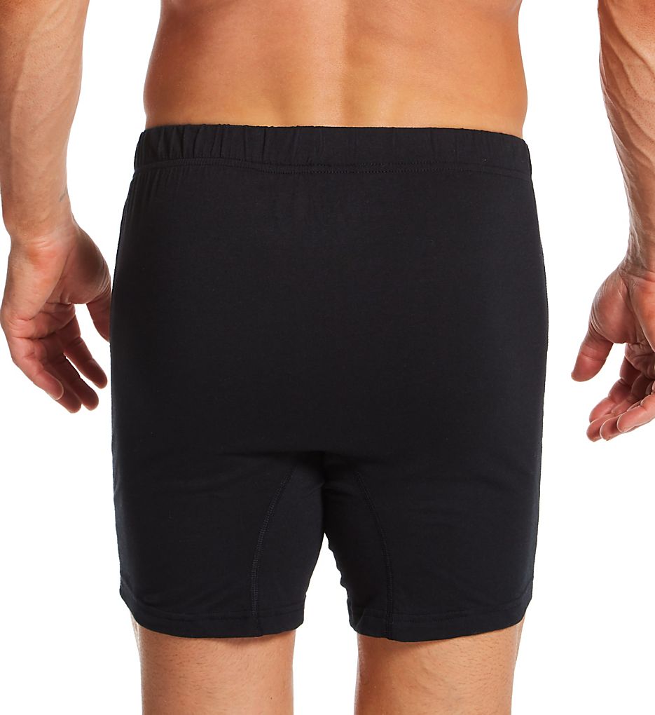 Paquete de 3 Boxer tejido Polo Ralph Lauren 🏇🏼 Classic Fit Tela algodón stretch color gris y negro Talla L