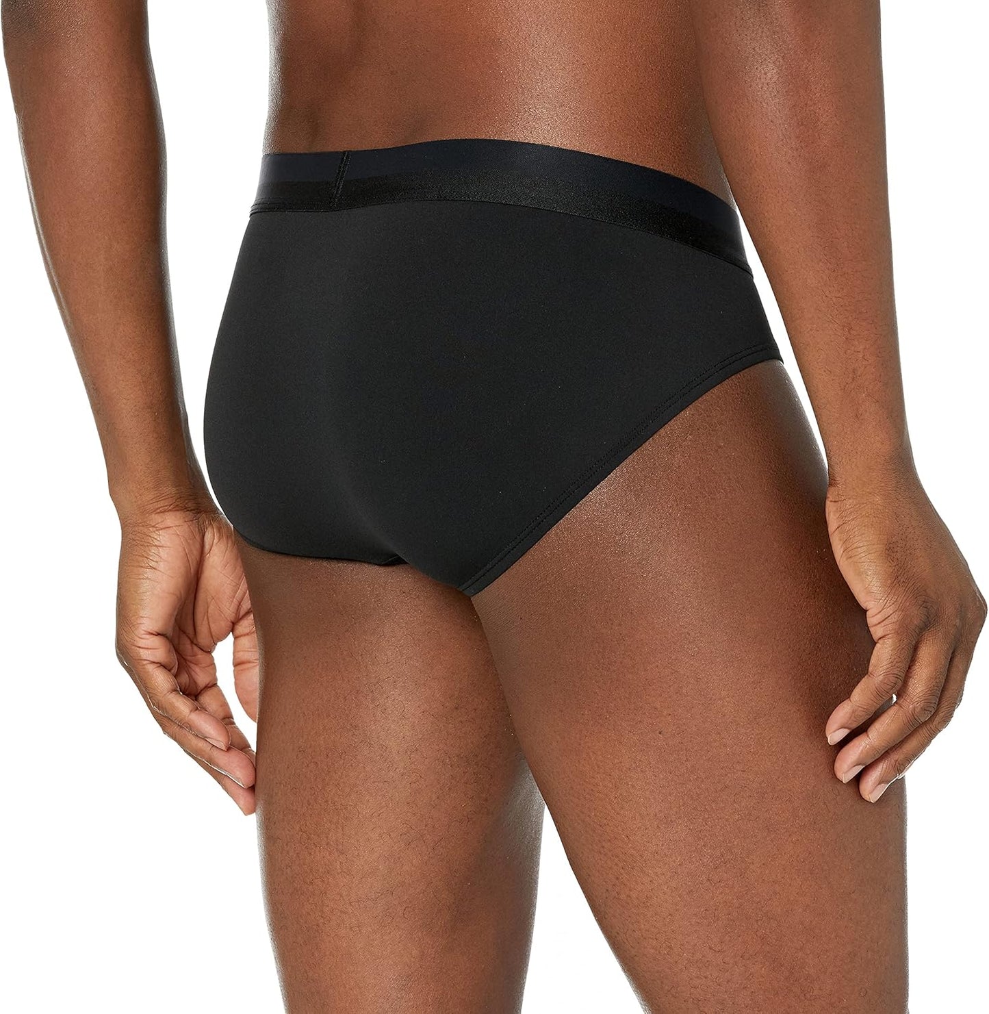 Paquete de 3 Calzoncillos a la cintura Calvin Klein - Tela microfibra stretch en color azul, gris y verde Talla L