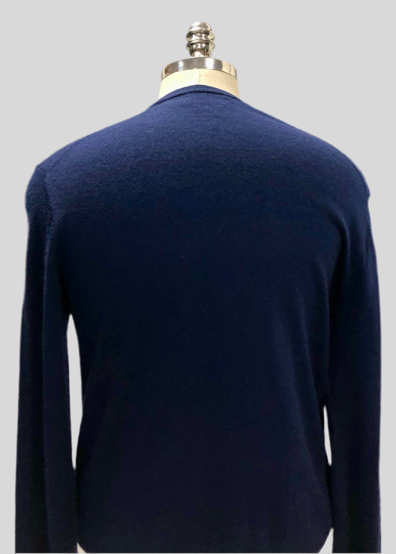 Sueter Jersey con cuello V Polo Ralph Lauren 🏇🏼 color azul navy Talla S