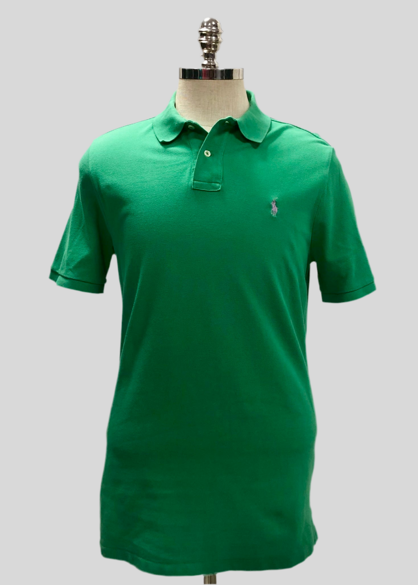 Camiseta Polo Ralph Lauren 🏇🏼 color verde Talla M Entalle Clásico