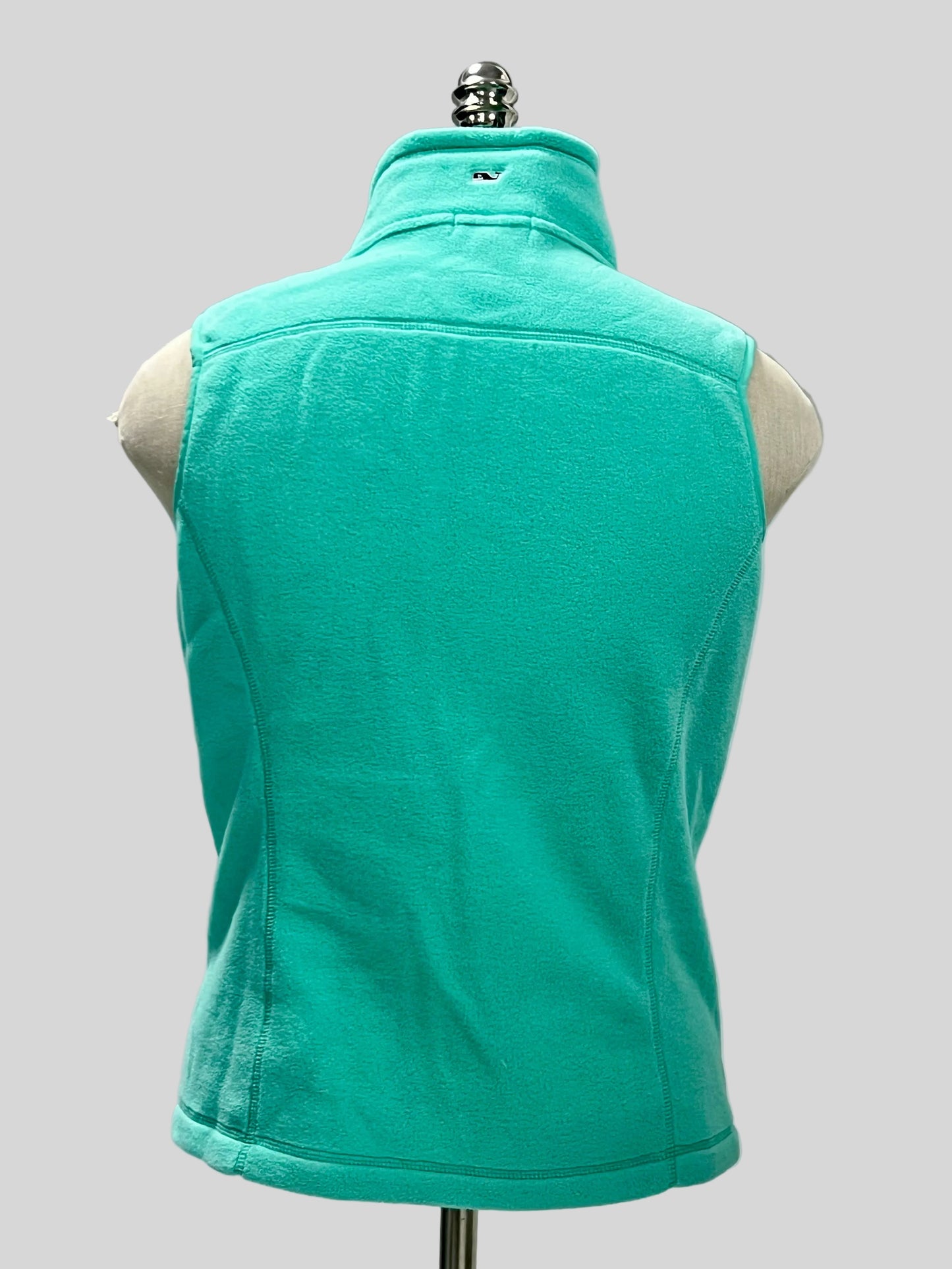 Chaleco de mujer Vineyard Vines 🐳 Color turquesa con zipper completo Talla M
