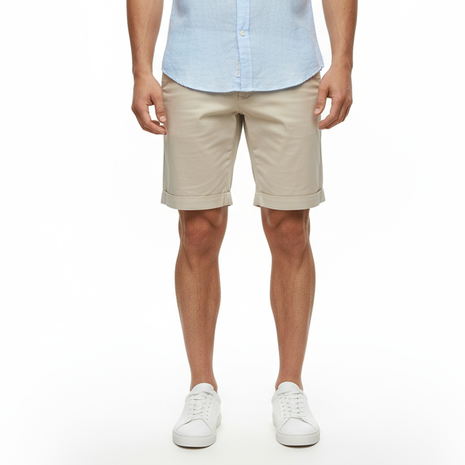 Short Casual Tommy Hilfiger 🇺🇸 color kaki talla 31