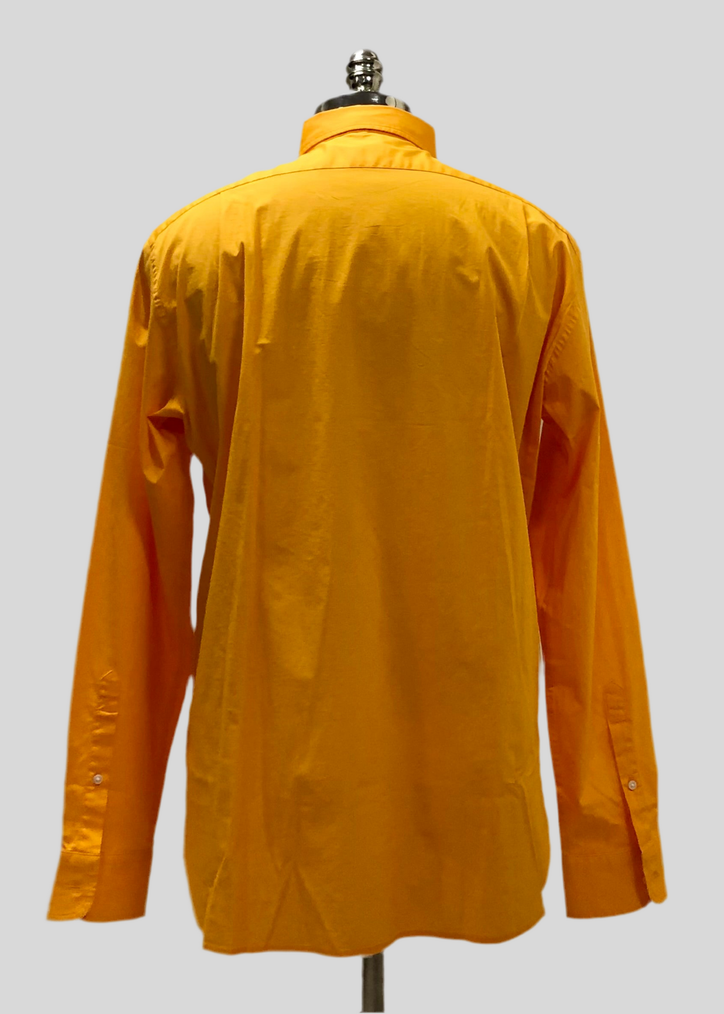 Camisa de botones Psycho Bunny 🐰  Color naranja intenso con logo tradicional Talla L Entalle Regular