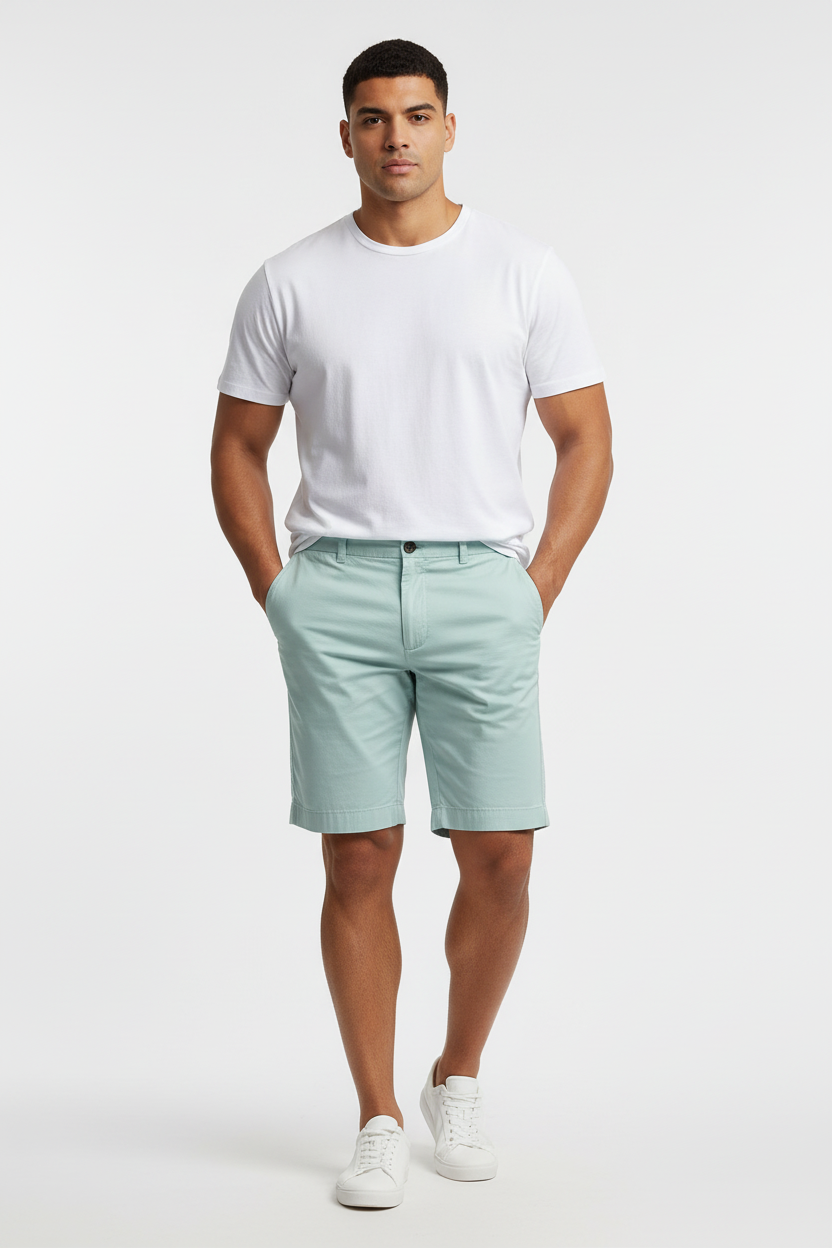 Short Casual Brooks Brothers 🐑  color verde claro talla 34