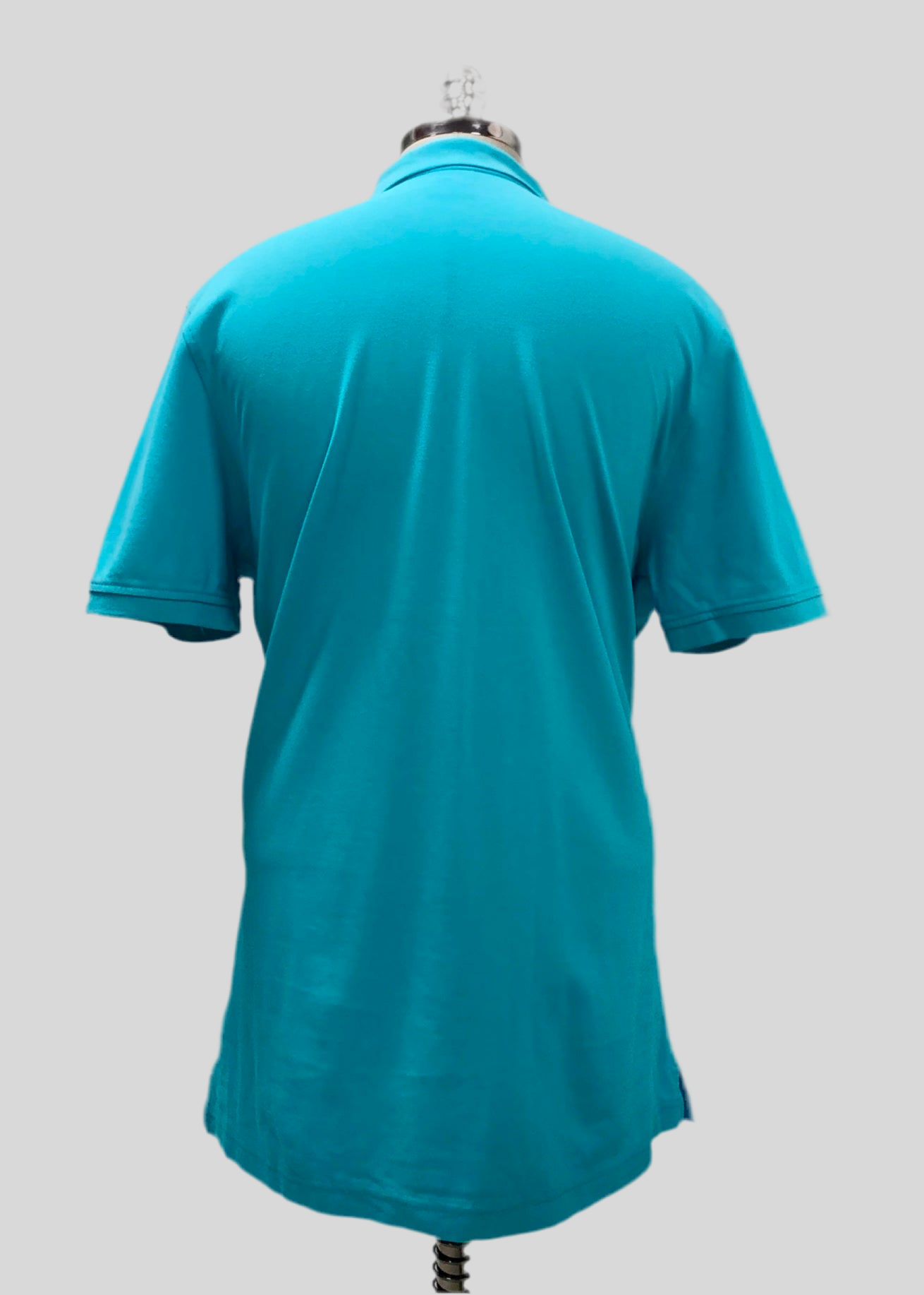 Camiseta Polo Brooks Brothers 🐑 color turquesa intenso Talla XL Entalle Regular