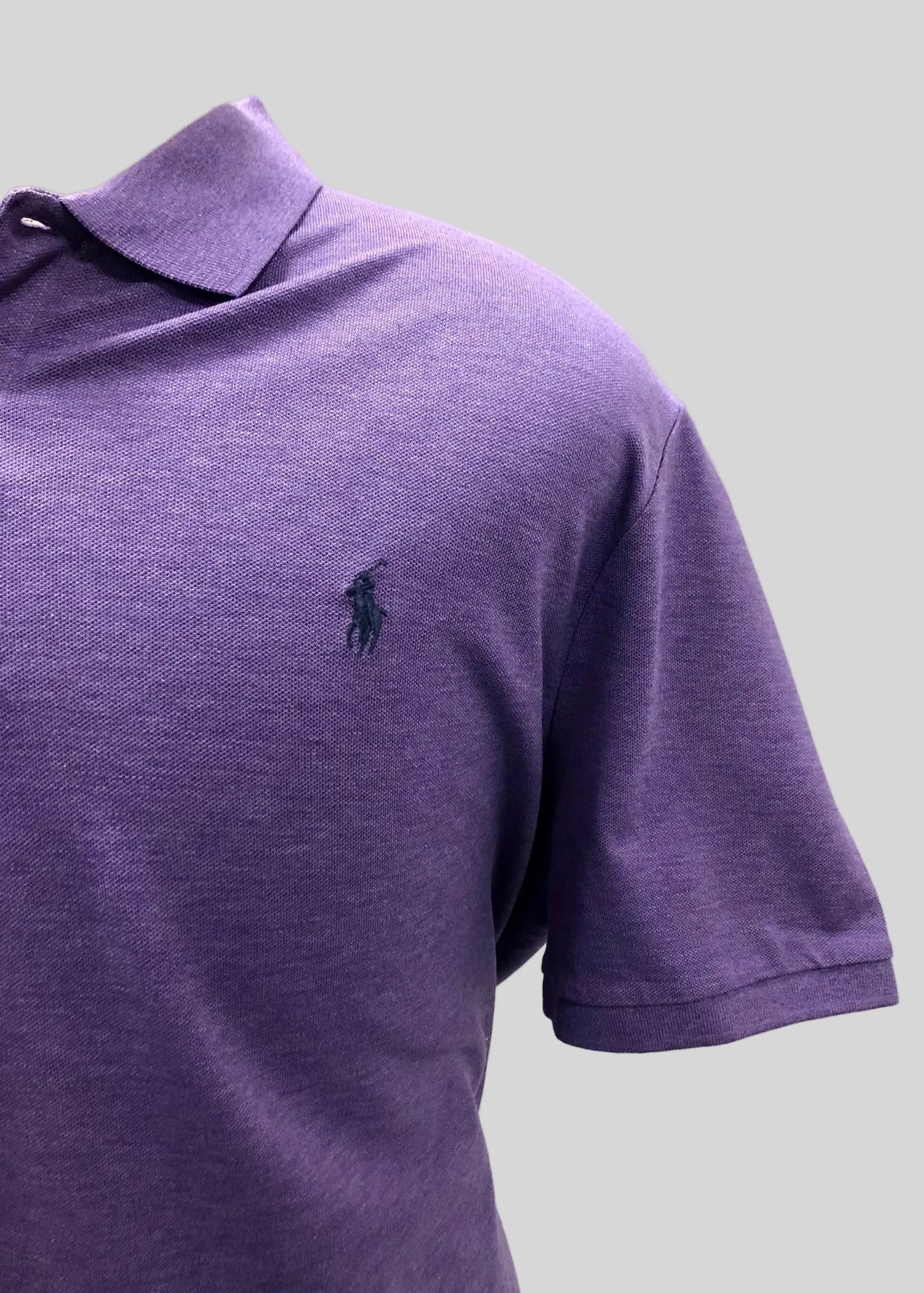 Camiseta Polo Ralph Lauren 🏇🏼 color morado Talla XL Entalle Clásico