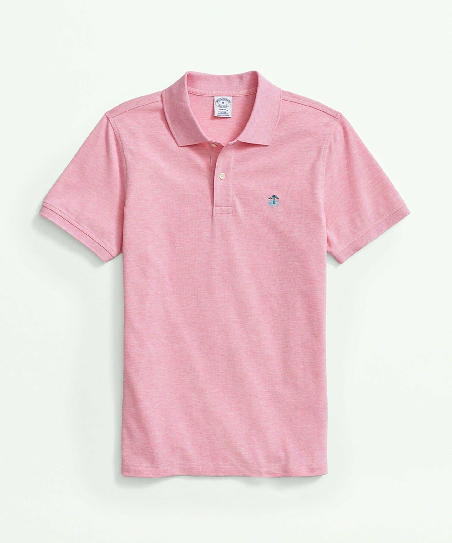 Camiseta Polo Brooks Brothers 🐑 color rosado claro Talla S y L Entalle Slim Fit (ver descripción)