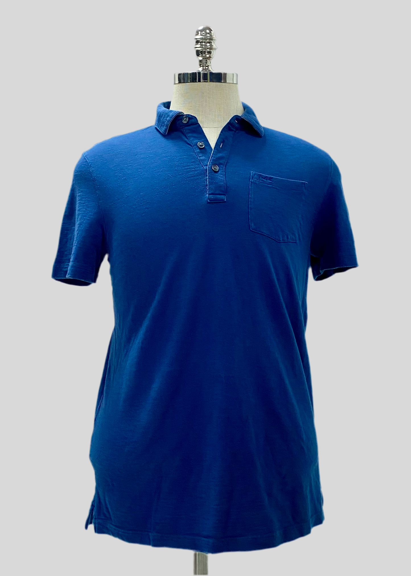 Camiseta Polo Michael Kors color azul oscuro Talla M Entalle Regular