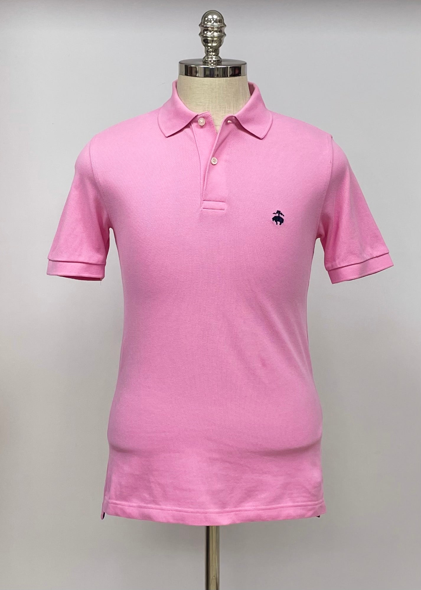 Camiseta Polo Brooks Brothers 🐑 color rosado Talla S Entalle Slim Fit