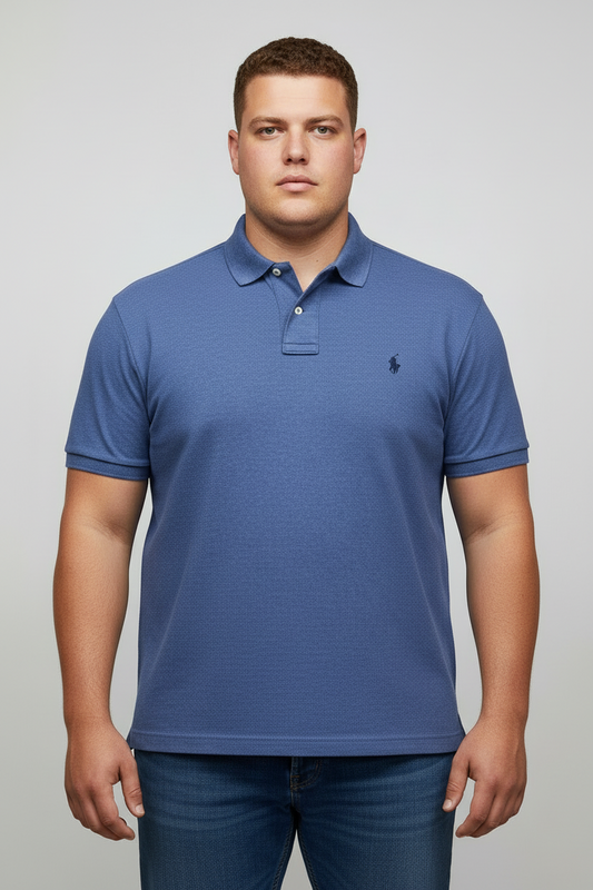 Camiseta Polo Ralph Lauren 🏇🏼 color azul grisáceo Talla M, L y XXL Entalle Regular