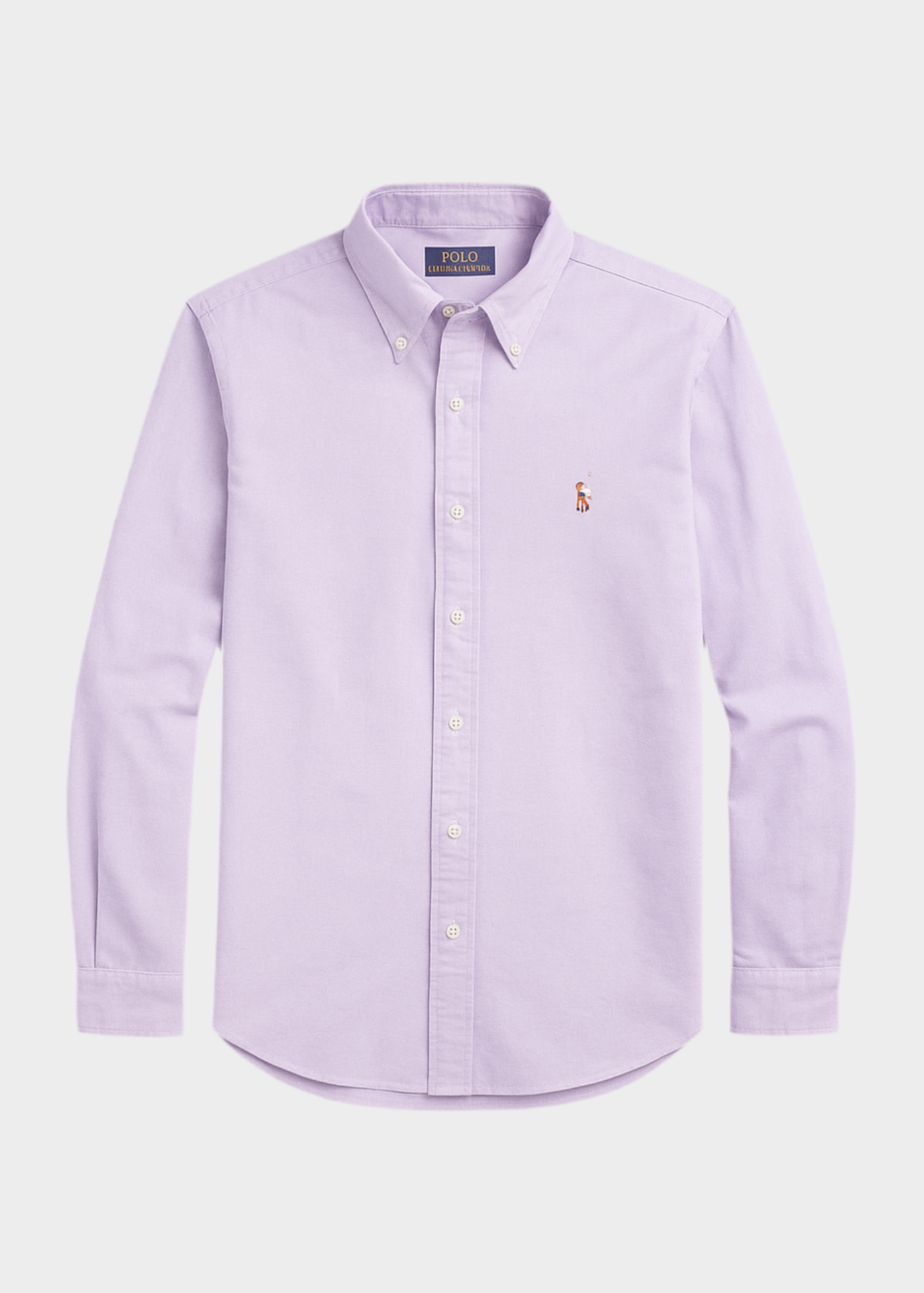 Camisa de botones Polo Ralph Lauren 🏇🏼  en color Lila Talla M Entalle Regular