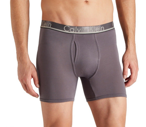 Paquete de 3 Calzoncillos tipo Boxer Calvin Klein de Microfibra - Tela ligera en Talla XL