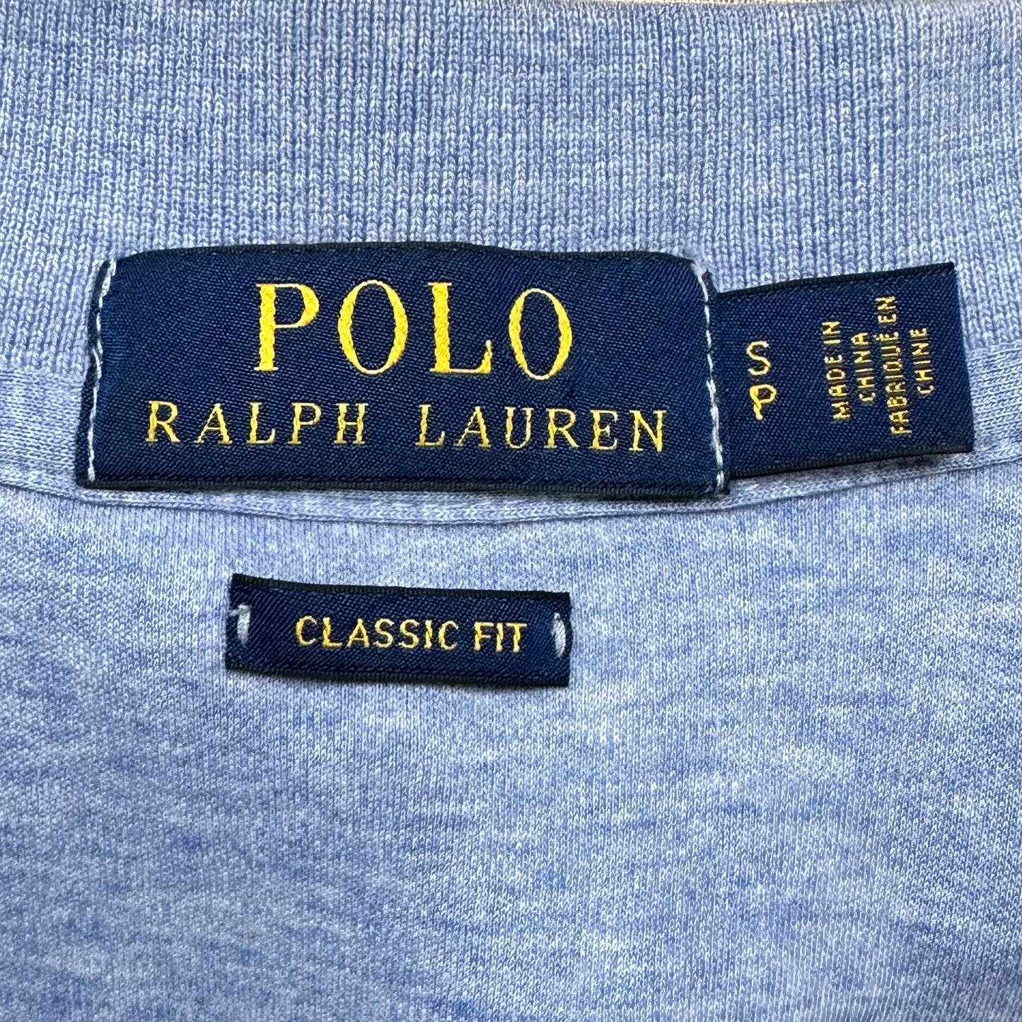 Camiseta Polo Ralph Lauren 🏇🏼 color Celeste Talla S Entalle Regular