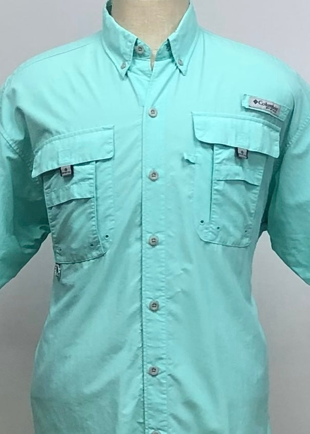 Camisa Columbia 🔹color con Omni Shade Manga corta Talla M (ver descripción)