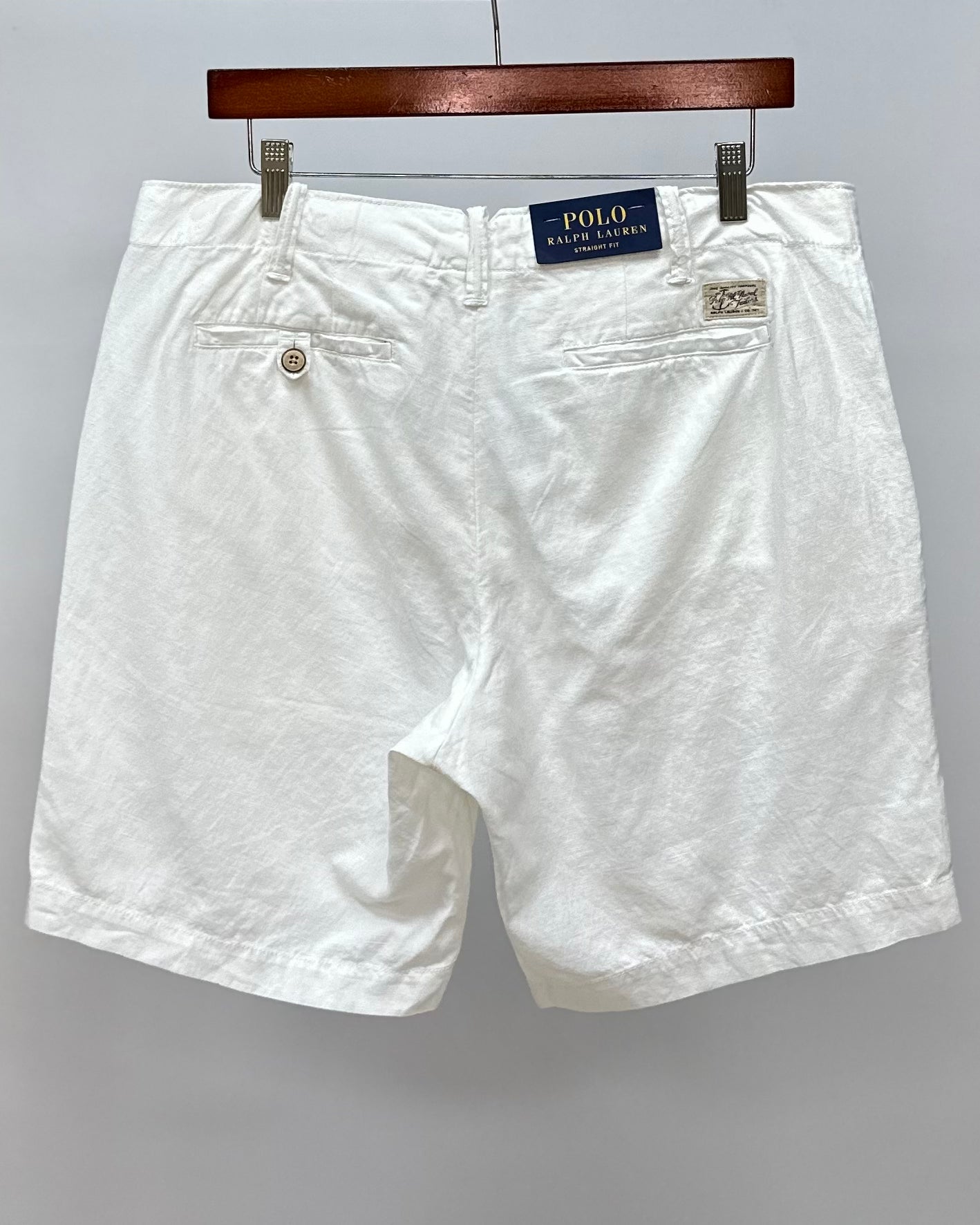 Short Casual Polo Ralph Lauren de lino color Blanco Talla 32, 34, 36 y 38