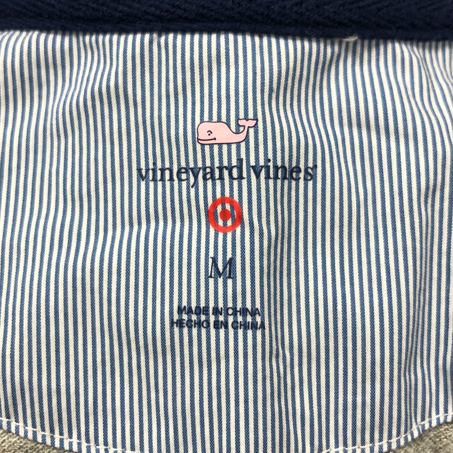 Camiseta Polo Vineyard Vines 🐳 Color gris claro Talla M Entalle Regular