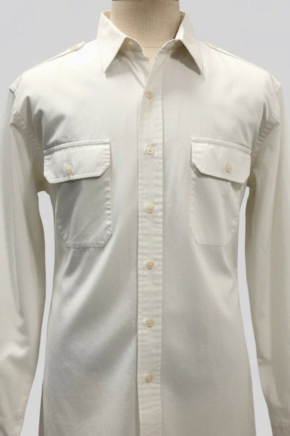 Camisa de botones Polo Ralph Lauren 🏇🏼 Color blanco con Diseño Cargo Talla XL Entalle Regular (ver descripción)