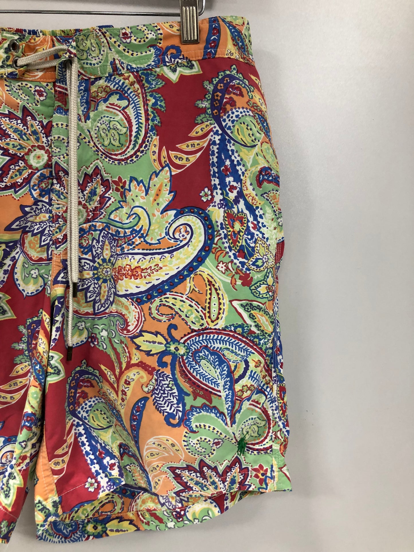 Short de baño Polo Ralph Lauren 🏇🏼 multicolor con diseño paisley talla L