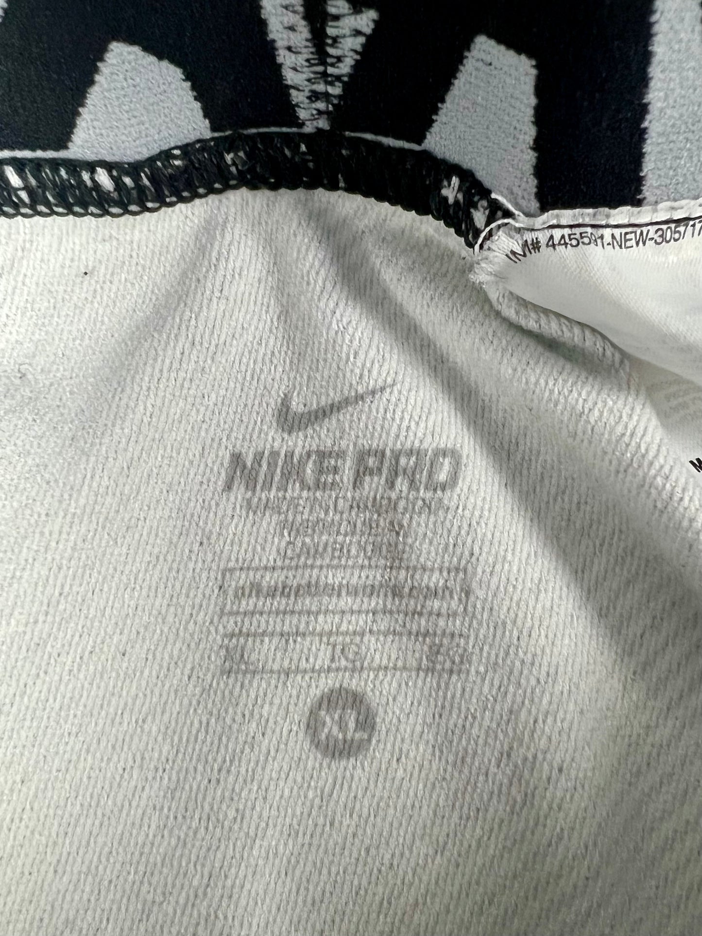 Mallas de entrenamiento licra Nike ✔️ Pro Dri-FIT de hombre con diseño de franjas en gris Talla XL