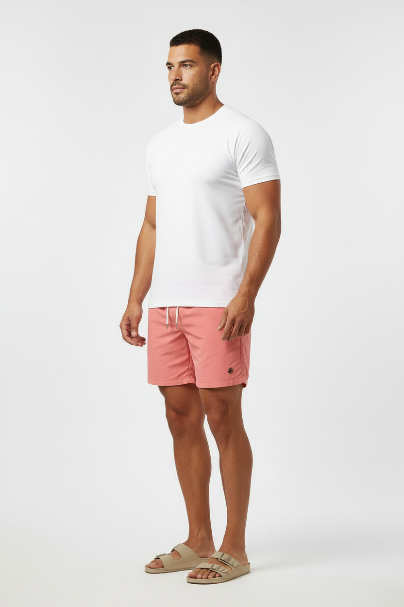 Short de baño Brooks Brothers 🐑 color rosado claro talla M