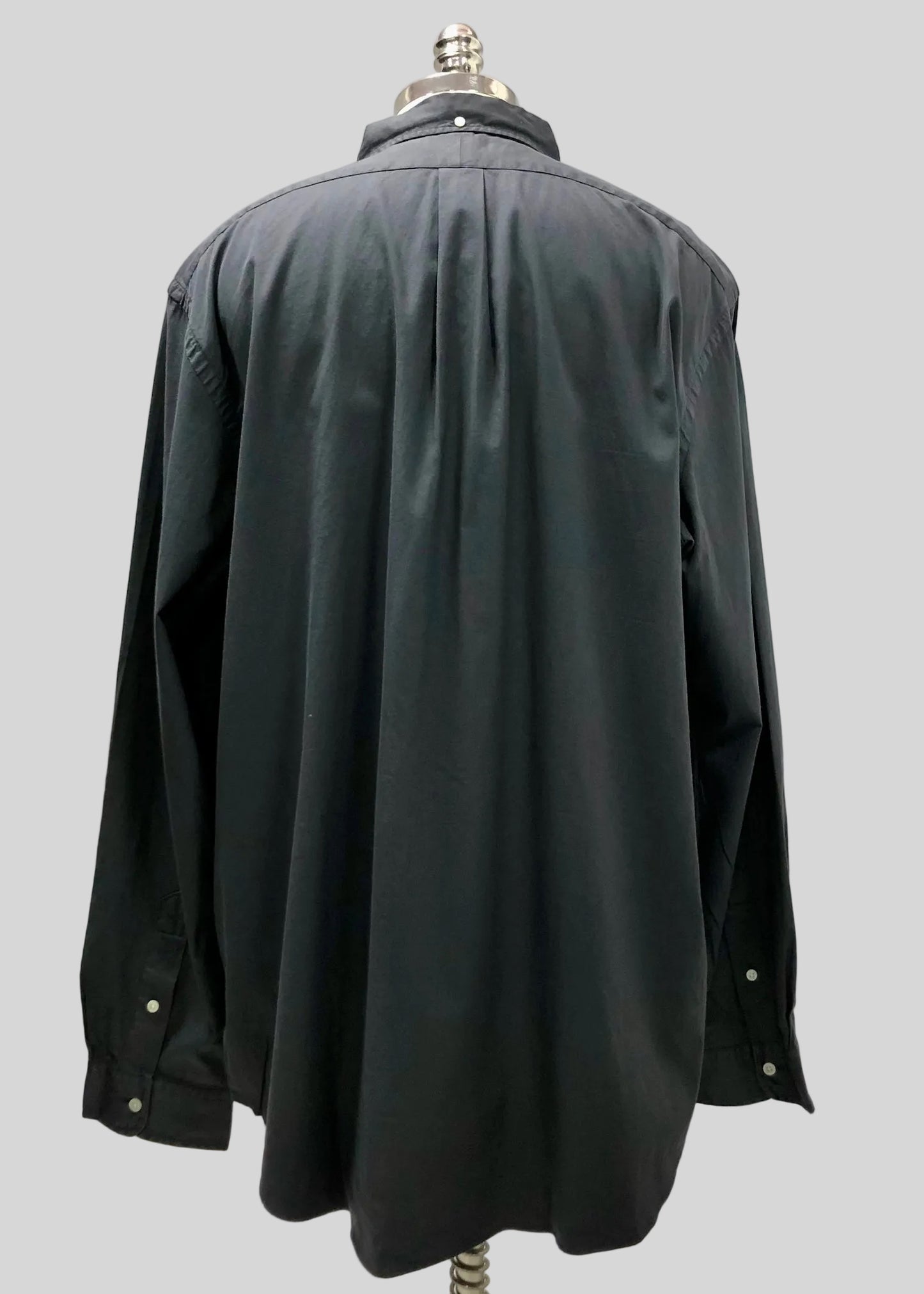 Camisa de botones Polo Ralph Lauren 🏇🏼 en color gris oscuro Talla XXL Entalle Clásico