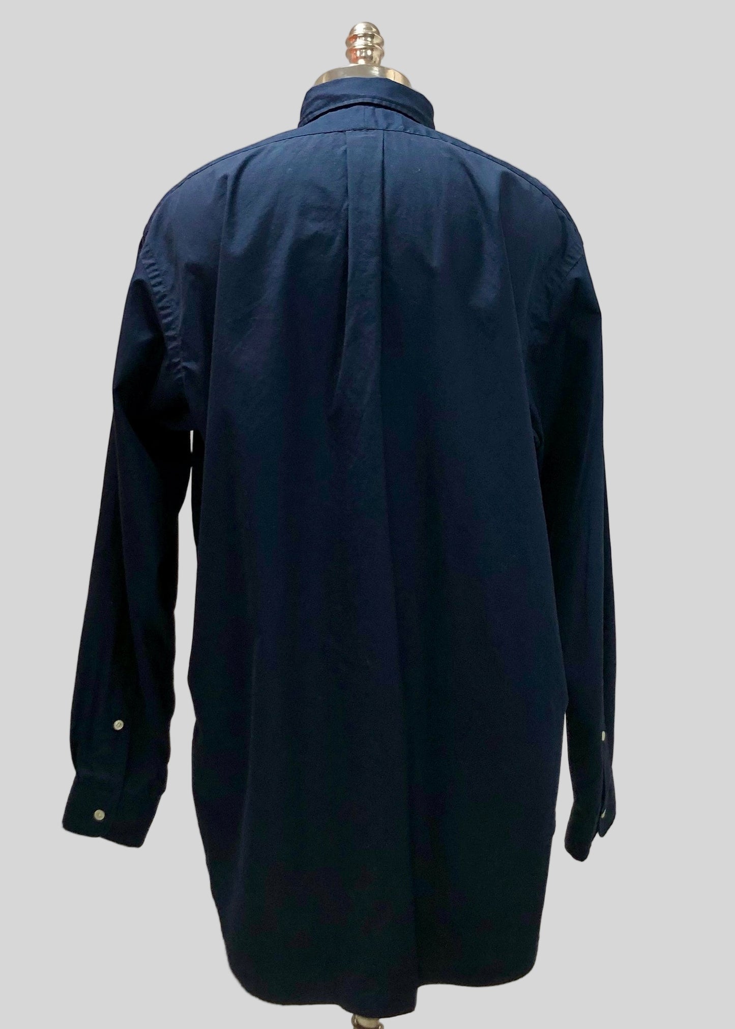 Camisa de botones Polo Ralph Lauren 🏇🏼 en color azul navy Talla M Entalle Slim Fit