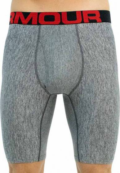 Combo de 2 Boxers Briefs Under Armour 🏋🏽 Tela Performance Tech de 9” de largo color gris Talla XXL