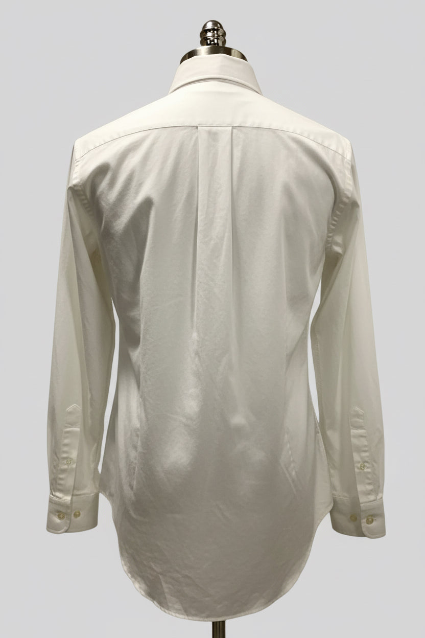 Camisa de botones Polo Ralph Lauren 🏇🏼  en color blanco Talla M Entalle Regular (ver descripción)