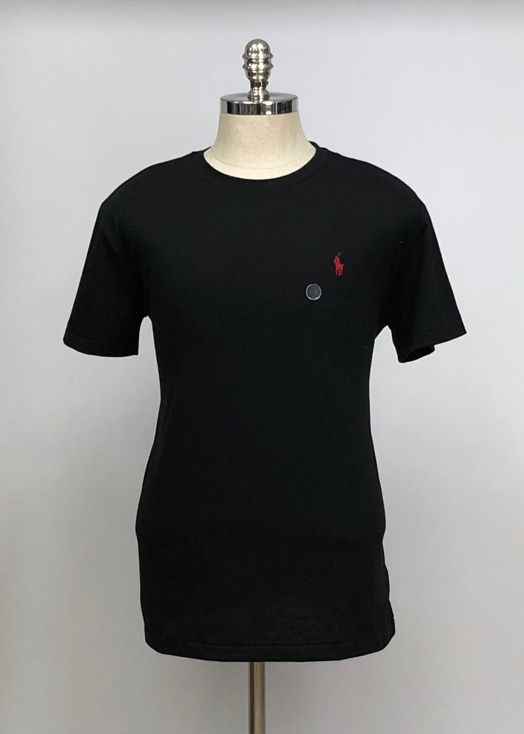 Camiseta cuello redondo Polo Ralph Lauren 🏇🏼 color negro Talla L Entalle Clásico