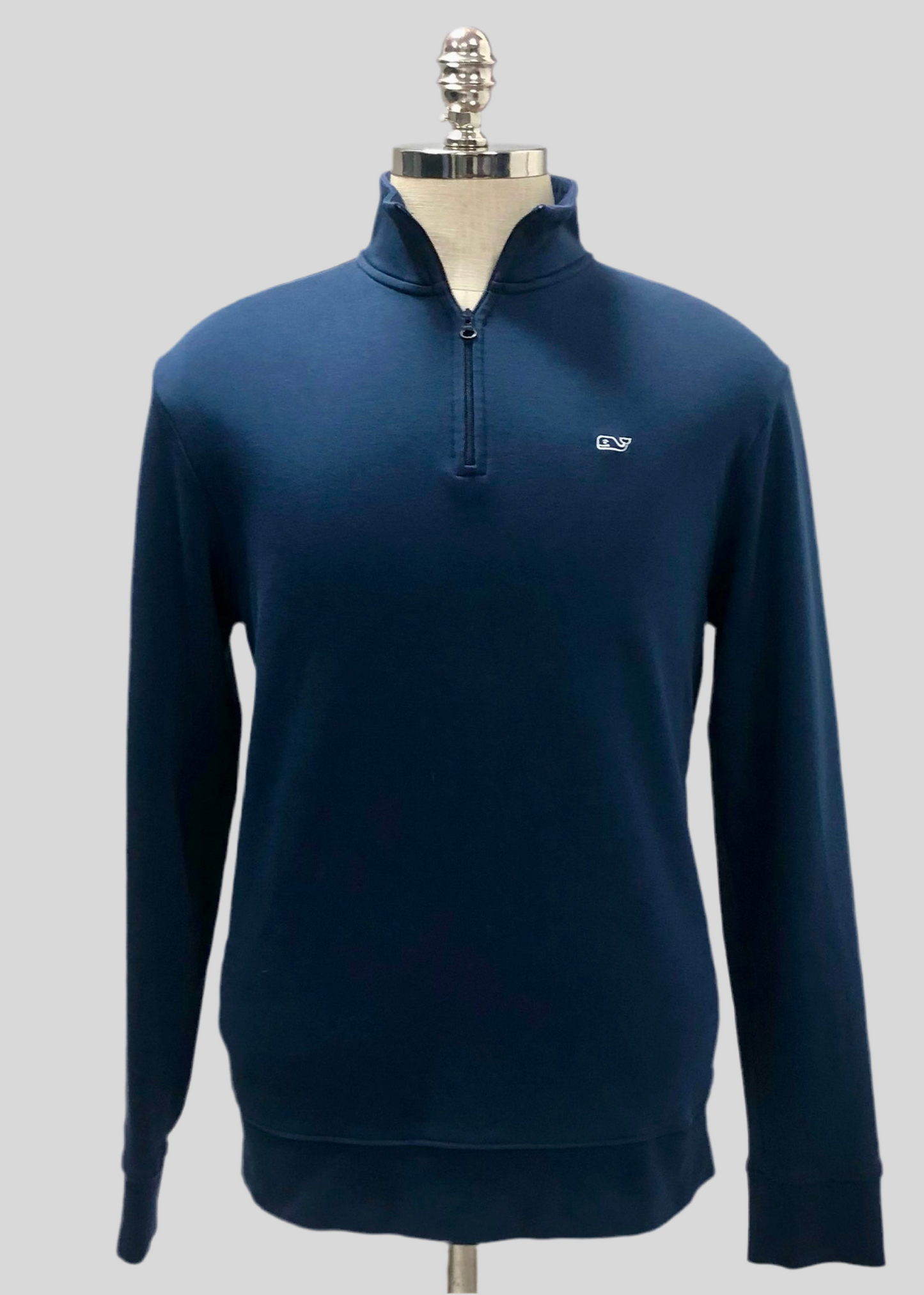 Sueter Jersey Vineyard Vines 🐳 color azul navy Tela algodón Pima Talla M