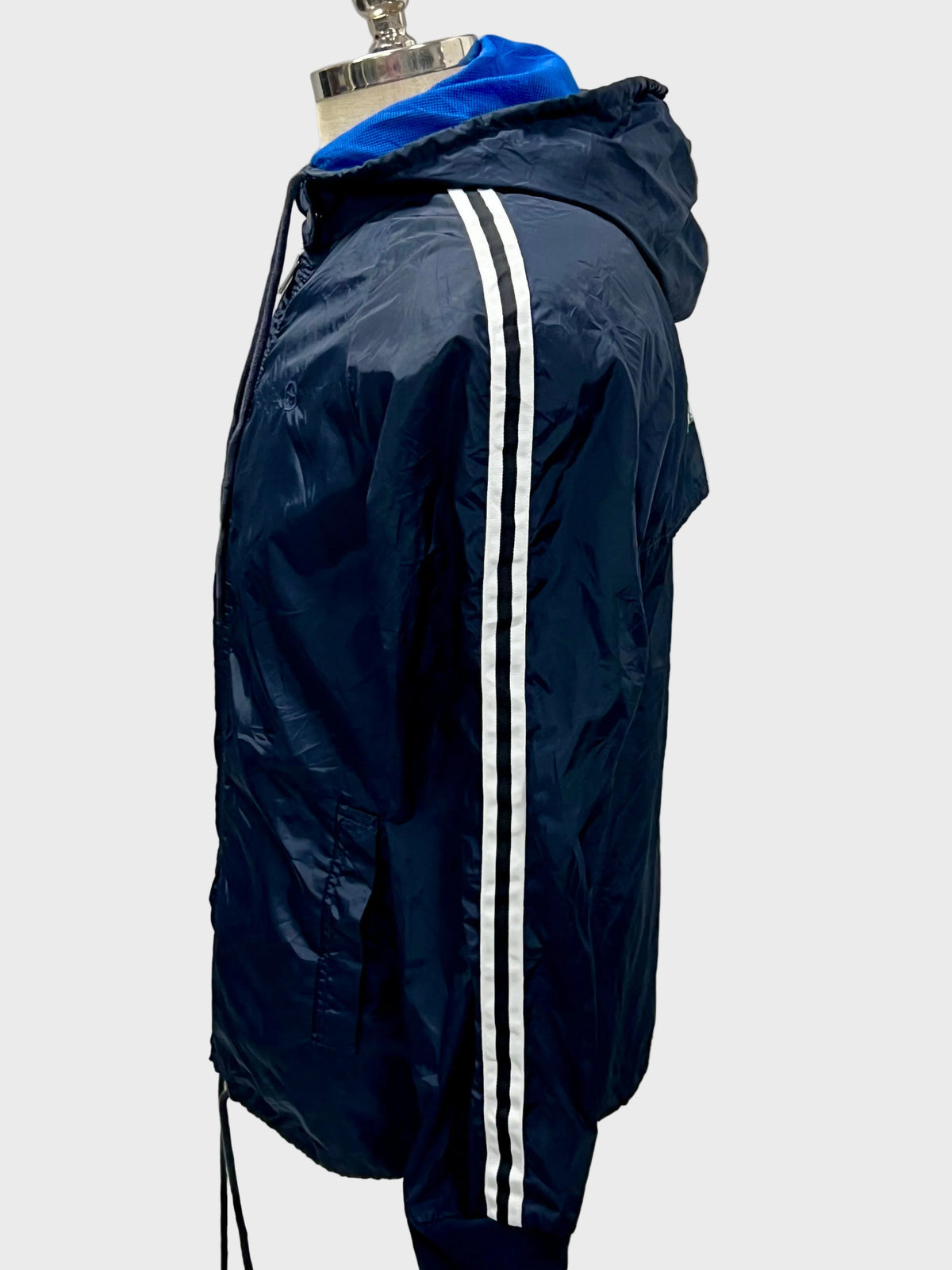 Jacket con capucha Converse ⭐️ color azul navy con zíper completo Talla S