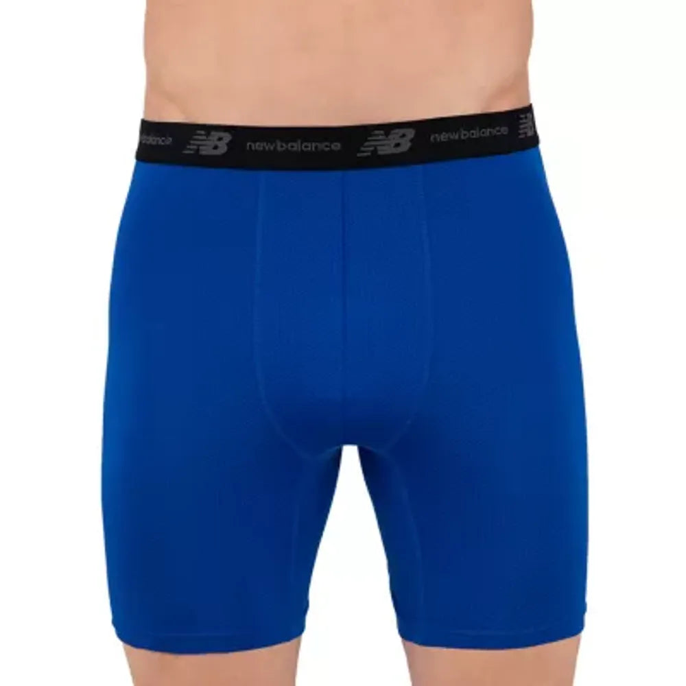 Boxers Briefs New Balance Tela Performance color azul Talla L