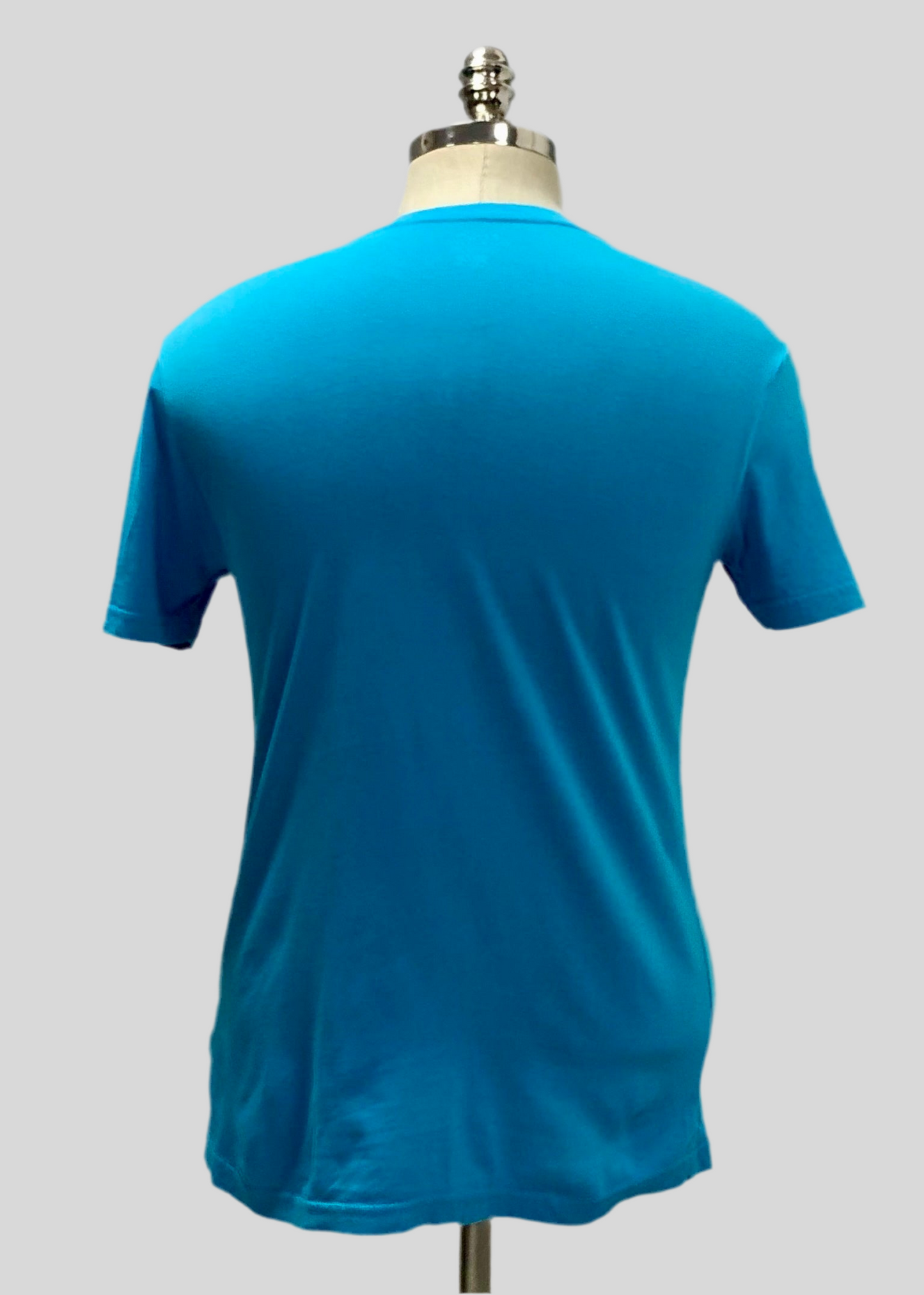 Camiseta cuello redondo de niño Ralph Lauren 🏇🏼 Color celeste Talla L (14-16) Entalle Regular (ver descripción)