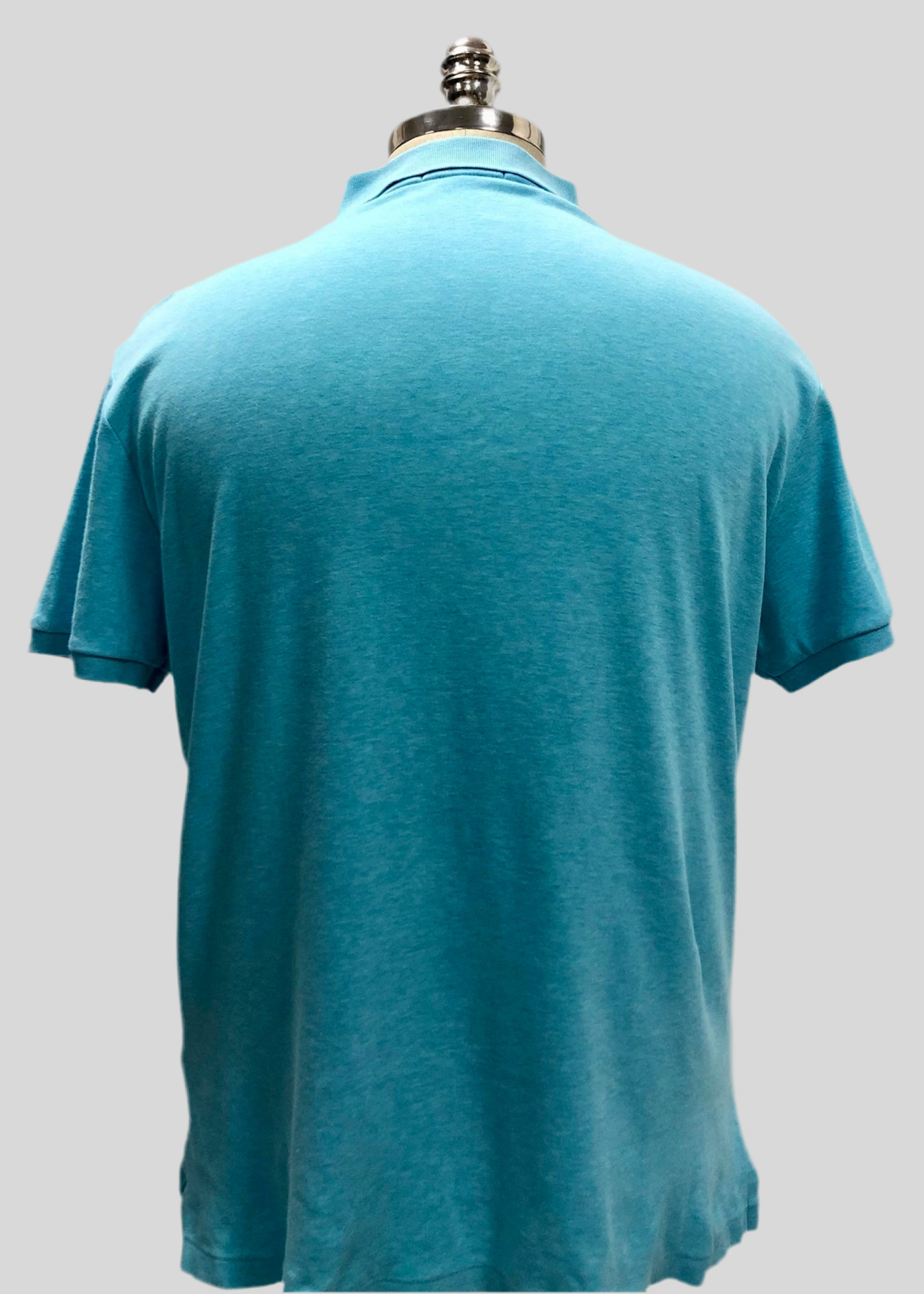 Camiseta Polo Ralph Lauren 🏇🏼 color turquesa Talla L Entalle Custom Slim Fit