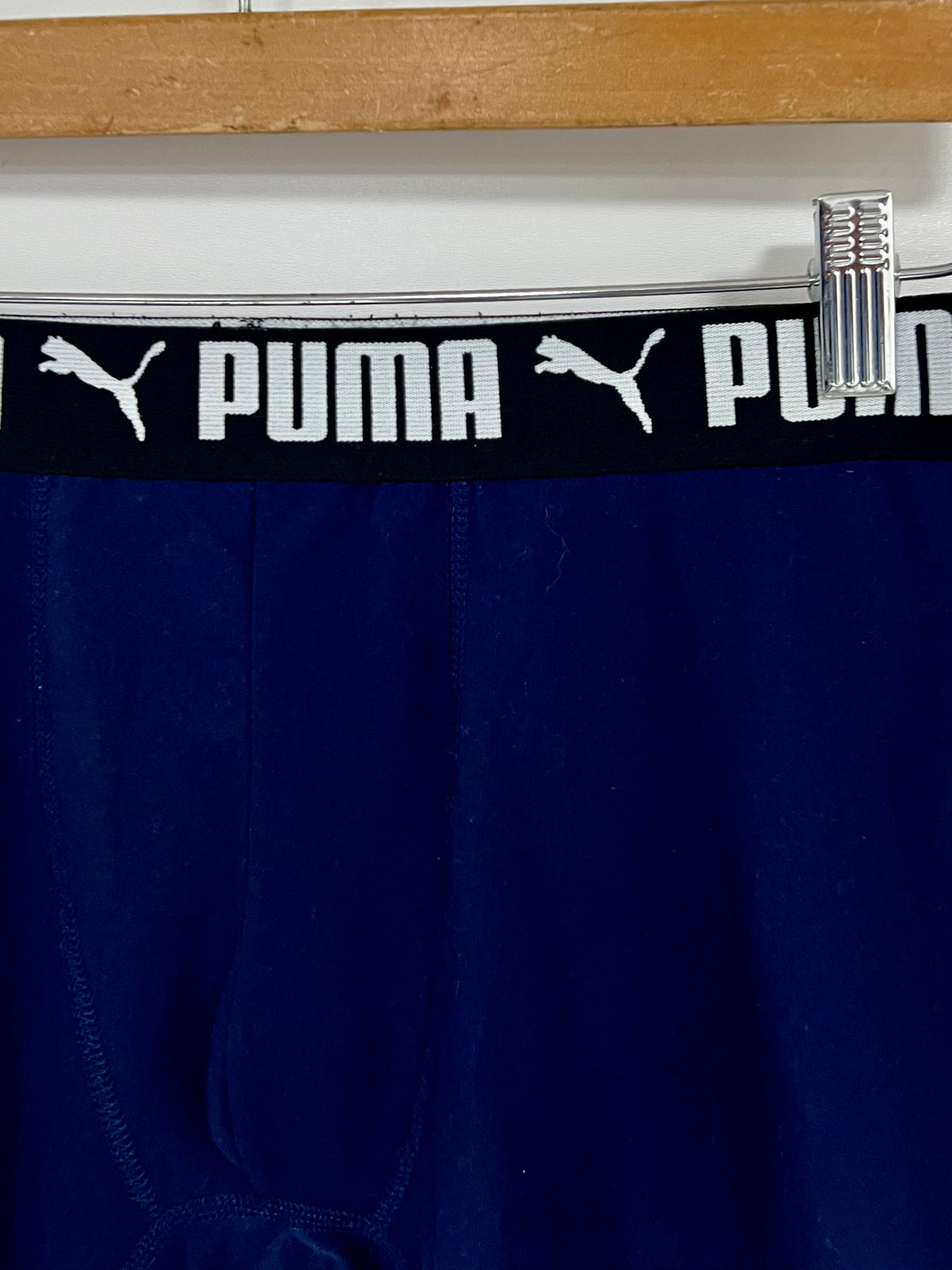 Boxers Briefs Puma 🐆 Tela con spandex color azul oscuro Talla L
