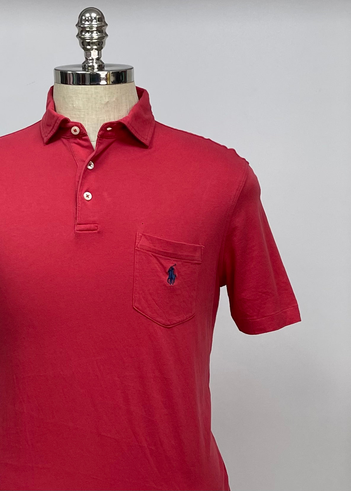 Camiseta Polo Ralph Lauren 🏇🏼 color rojo Talla M Entalle Regular