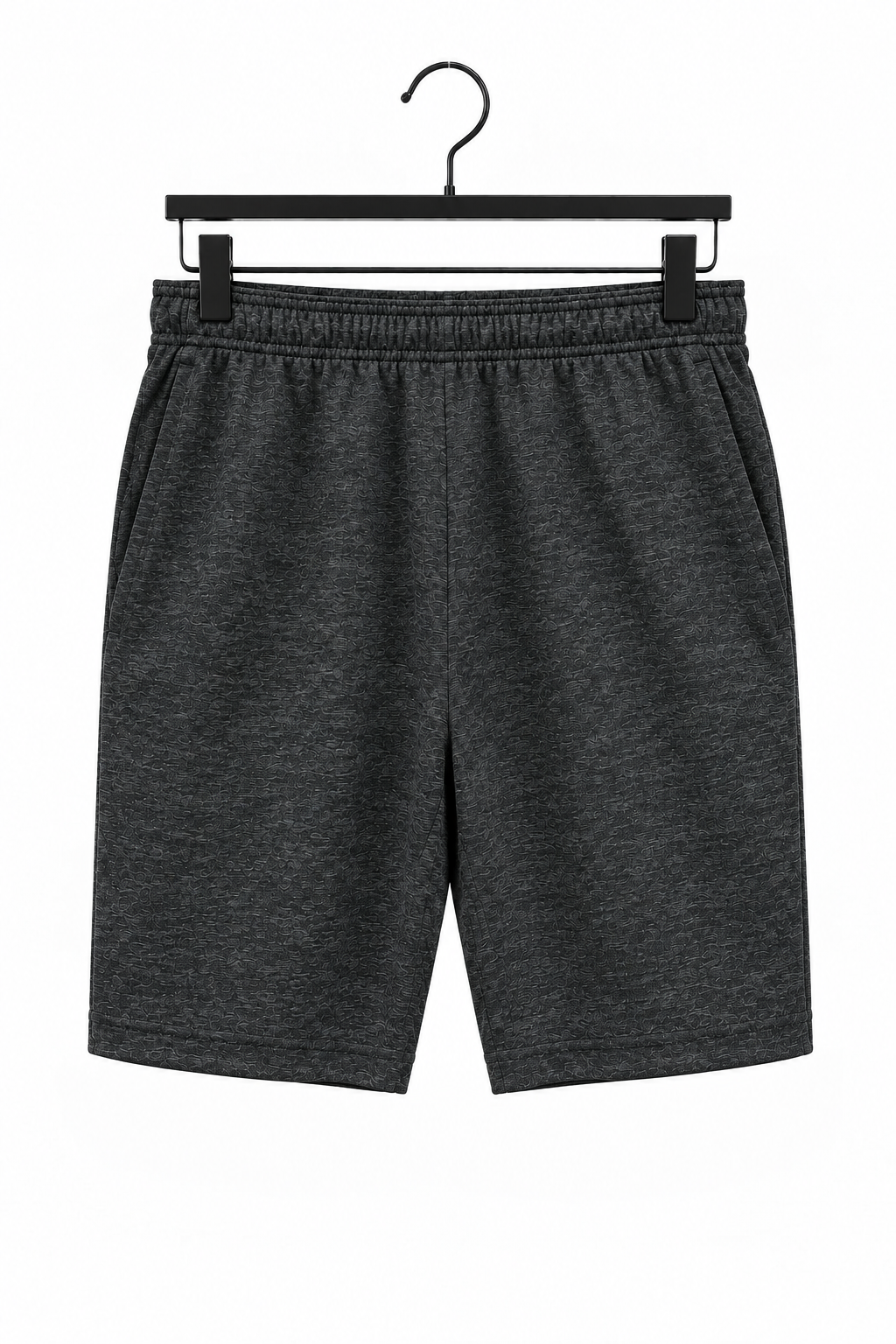Short deportivo Adidas 🏃🏻‍♂️ color gris oscuro y logo en blanco Talla L