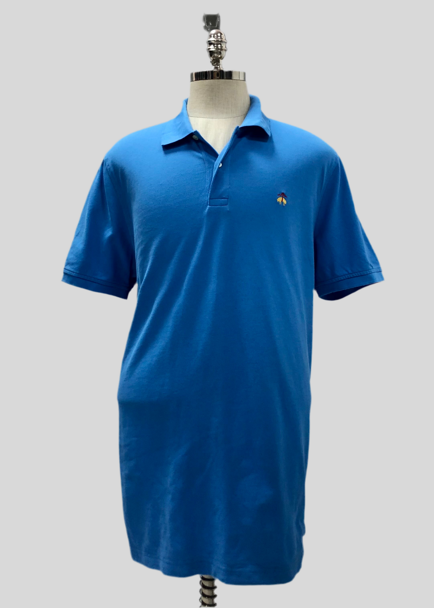 Camiseta Polo Brooks Brothers 🐑 color azul Talla XL Entalle Regular