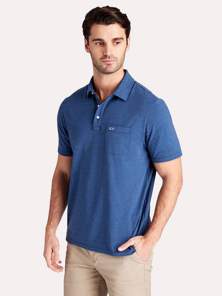 Camiseta Polo Vineyard Vines 🐳 Color azul navy Talla XL Entalle Regular