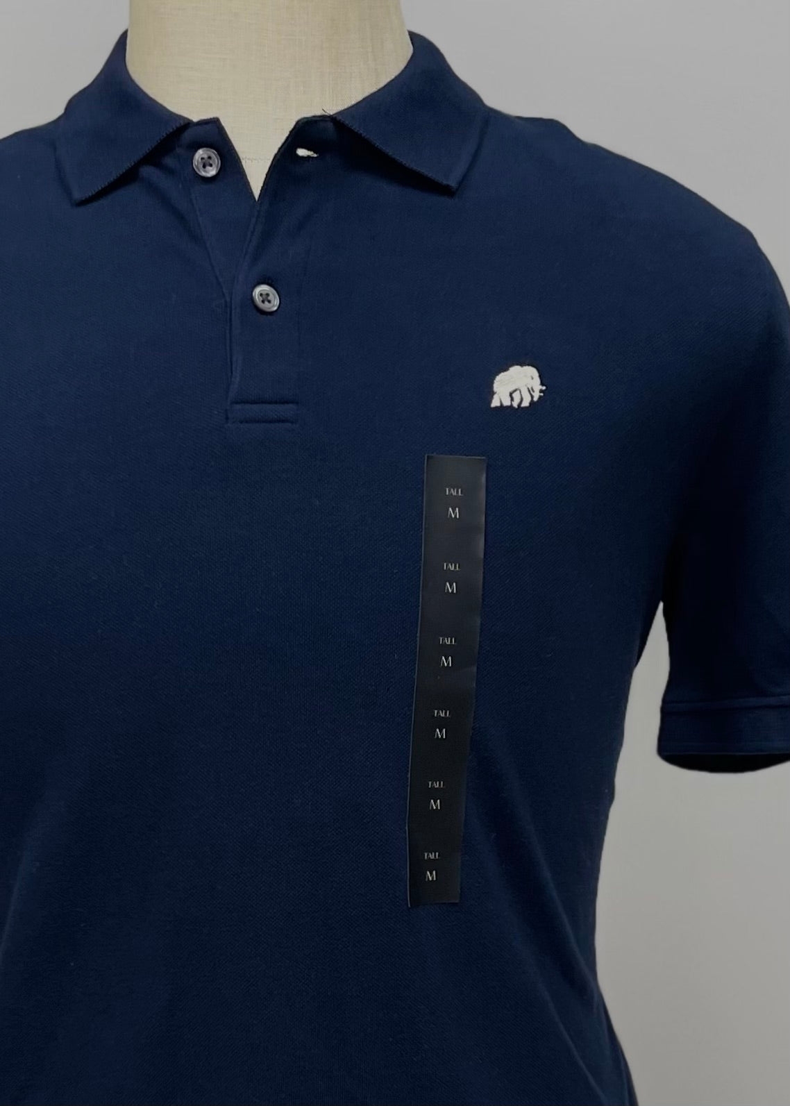 Camiseta Polo Banana Republic color azul navy Talla M Entalle Slim Fit