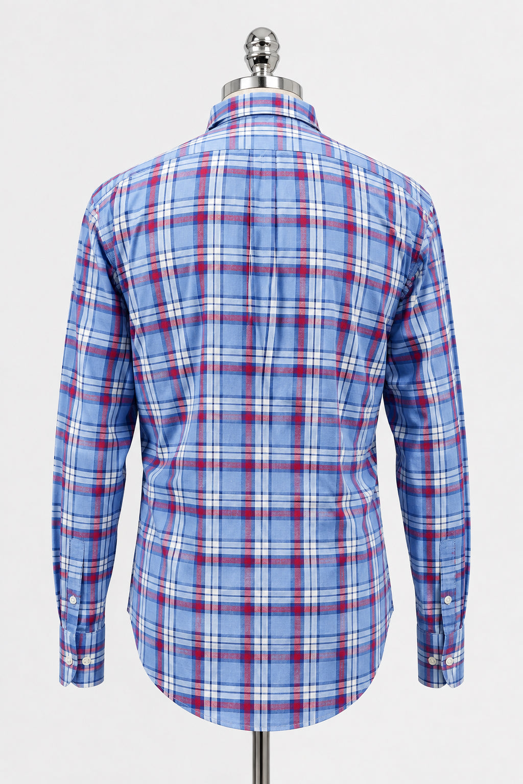 Camisa Vineyard Vines 🐳 de cuadros tartán en rojo, azul y blanco Talla L Entalle Regular